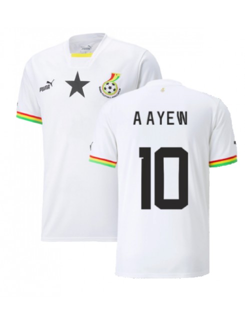 Ghana Andre Ayew #10 Heimtrikot WM 2022 Kurzarm